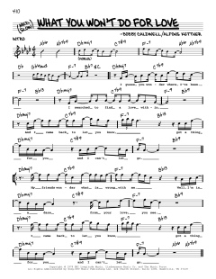 What You Won't Do For Love von Bobby Caldwell (Download) 