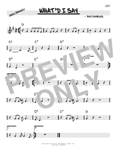 What'd I Say von Ray Charles (Download) 