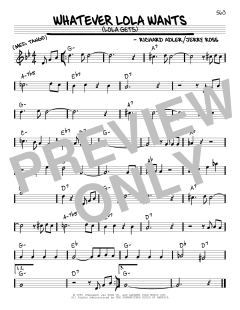 Whatever Lola Wants von Jerry Ross (Download) 