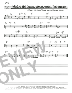 When My Sugar Walks Down The Street von Gene Austin (Download) 