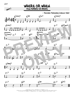 Where Or When von Richard Rodgers (Download) 