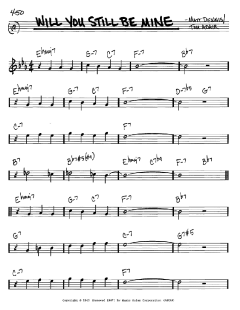 Will You Still Be Mine von Matt Dennis (Download) 