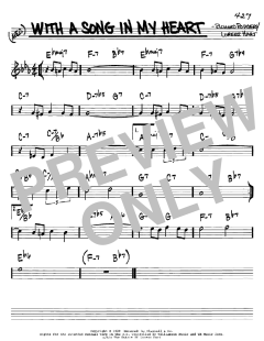 With A Song In My Heart von Richard Rodgers (Download) 