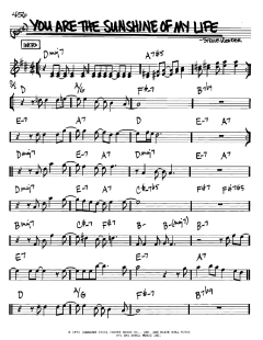 You Are The Sunshine Of My Life von Stevie Wonder (Download) 