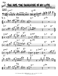 You Are The Sunshine Of My Life von Stevie Wonder (Download) 