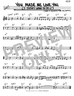 You Made Me Love You von Joe McCarthy (Download) 