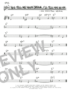 You Tell Me Your Dream, I'll Tell You Mine von Gus Kahn (Download) 