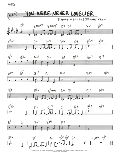 You Were Never Lovelier von Jerome Kern (Download) 