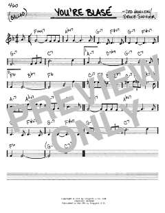 You're Blase von Sarah Vaughan (Download) 