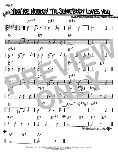 You're Nobody 'Til Somebody Loves You von Dean Martin (Download) 