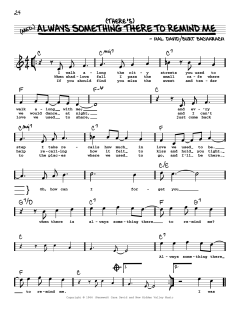 (There's) Always Something There To Remind Me von Hal David (Download) 