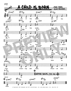 A Child Is Born von Thad Jones (Download) 