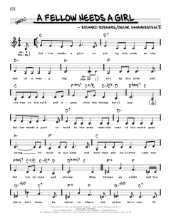 A Fellow Needs A Girl von Richard Rodgers (Download) 