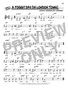 A Foggy Day von George Gershwin (Download) 