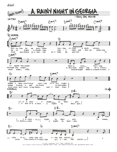 A Rainy Night In Georgia von Brook Benton (Download) 