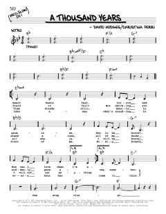 A Thousand Years von Christina Perri (Download) 