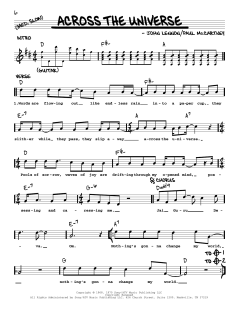 Across The Universe [Jazz version] von The Beatles (Download) 