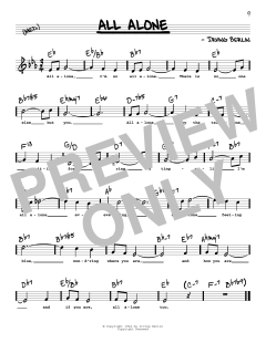 All Alone von Al Jolson (Download) 