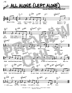 All Alone von Billie Holiday (Download) 