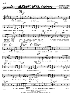 Alright, Okay, You Win von Peggy Lee (Download) 