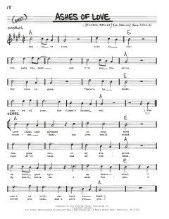 Ashes Of Love von Jim Anglin (Download) 