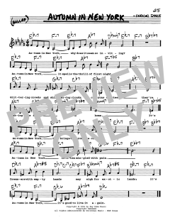 Autumn In New York (Download) 