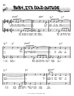 Baby, It's Cold Outside von Frank Loesser (Download) 