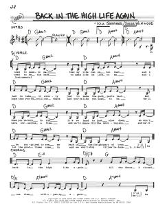 Back In The High Life Again von Stevie Winwood (Download) 