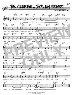 Be Careful, It's My Heart von Irving Berlin (Download) 