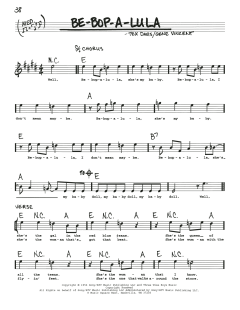 Be-Bop-A-Lula von Gene Vincent (Download) 