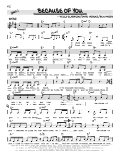 Because Of You von Kelly Clarkson (Download) 