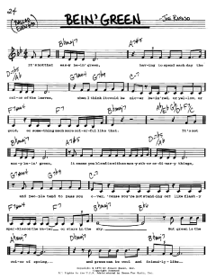 Bein' Green von Frank Sinatra (Download) 