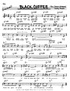 Black Coffee von Paul Francis Webster (Download) 