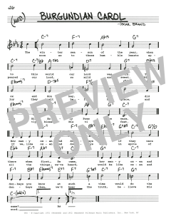 Burgundian Carol von Oscar Brand (Download) 