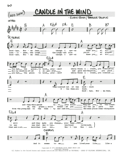 Candle In The Wind von Elton John (Download) 