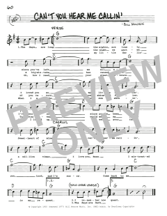 Can't You Hear Me Callin' (Download) 