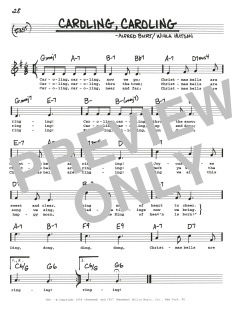 Caroling, Caroling von Alfred Burt (Download) 