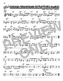 Chicago Breakdown von Jelly Roll Morton (Download) 