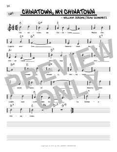 Chinatown, My Chinatown von Jean Schwartz (Download) 