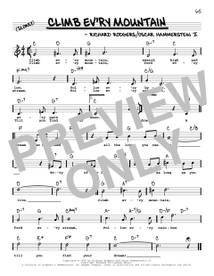 Climb Ev'ry Mountain von Richard Rodgers (Download) 