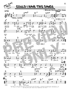 Could I Have This Dance von Anne Murray (Download) 