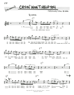 Cryin' Won't Help You von B.B. King (Download) 