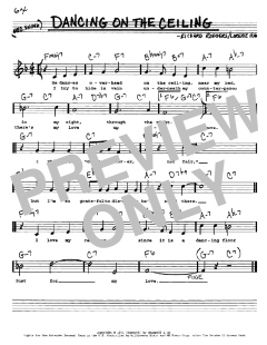 Dancing On The Ceiling von Richard Rodgers (Download) 