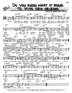 Do You Know What It Means To Miss New Orleans von Louis Armstrong (Download) 