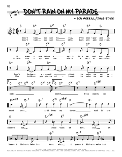 Don't Rain On My Parade von Barbra Streisand (Download) 