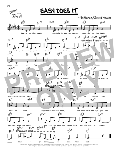 Easy Does It von Sy Oliver (Download) 