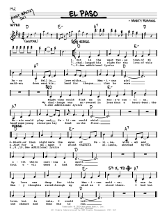 El Paso von Marty Robbins (Download) 