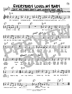 Everybody Loves My Baby von Spencer Williams (Download) 