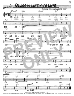 Falling In Love With Love von Richard Rodgers (Download) 