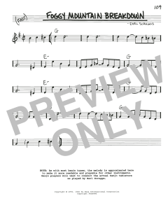 Foggy Mountain Breakdown von Earl Scruggs (Download) 